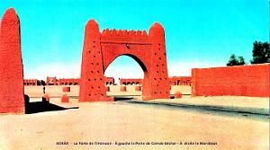 Adrar - La Porte de Timimoun.